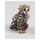 Jay Strongwater "Mara" leopard charm