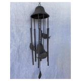 Vintage metal wind chime