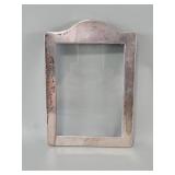 Sterling silver and glass picture frame