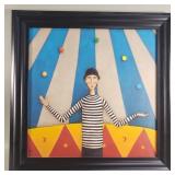 Alison Thomas oil on canvas titled "Guiseppe"