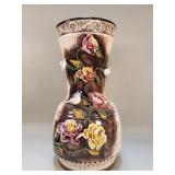 Capodimonte Italian ceramic vase, as is