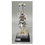 Sterling silver clad Judaica figure