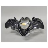 Arte Murano hand blown glass bowl.