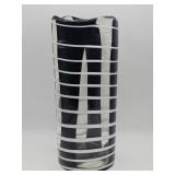 Postmodern hand-blown geometric art glass