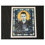 Depeche Mode print signed by artist M. Lineham