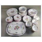 65 piece vintage spode "Marlborough Sprays"