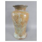Contemporary aluminum vase
