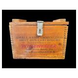 Winchester wooden ammunition box