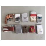 Group of vintage lighters