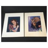 Walt Disney artist Eric Robison signed lithos