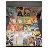 16 vintage comics