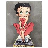 Vintage Betty Boop cardboard stand-up