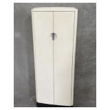 Vintage metal utility cabinet
