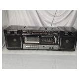 Vintage JVC PC-37 boom box/cassette player
