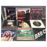 Group of 10 vintage records