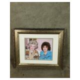 Signed portrait of Phyllis Diller
