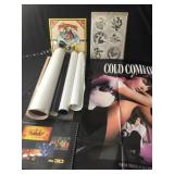 Posters, collectibles, movie memorabilia, records