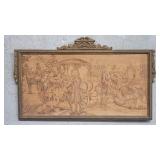 Vintage French tapestry