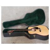 Yamaha FG-411 acoustic guitar with case