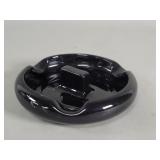 Hall Art Deco style pottery ashtray