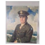 Vintage Frederic Mizen signed oil on canvas