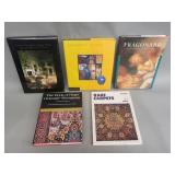Vintage coffee table books