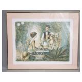 Pencil signed Jacques Lalande #121/275 lithograph