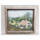 Signed Richard Coe oil on board