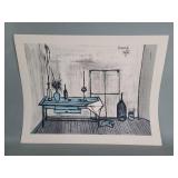 Bernard Buffet lithograph