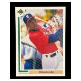 1991 Upper Deck SP Michael Jordan rookie card
