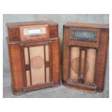 RCA Victor Model K60 & Silverstone console radios