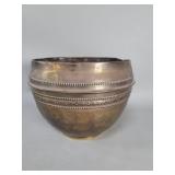 Vintage French brass planter