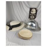 3 vintage hats, Adele Claire, Miss Bierner