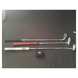 Odyssey White Hot & TaylorMade putters, XE1 wedge