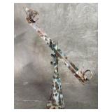 Industrial metal sculpture