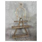 Industrial metal sculpture