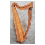 Steve Triplett floor harp