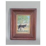 Onetia May Kelley oil painting on board