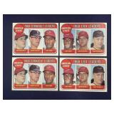 1969 Topps American League Strikeout & ERA Leaders