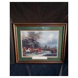 The Hertfordshire Hunt, 1839 print