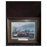 The Hertfordshire Hunt, 1839 print