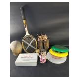 Box of miscellaneous,  vintage medical box,
