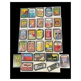 1975 Topps Wacky Pack stickers