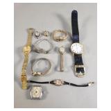 Group of vintage wristwatches
