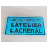Vintage blue glazed "Le Blessï¿½s De l