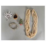 Vintage signed designer jewelry.