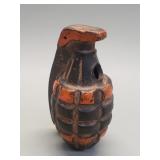 Vintage replica cast iron hand grenade