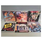 Group of vintage rock LP records