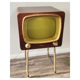 1950s Hoffman television & TV stand