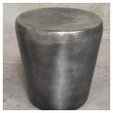 Vintage metal drum table